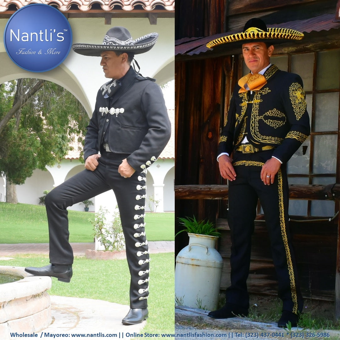 Gallina explotar jefe Trajes de Charro en Estados Unidos – Nantli's - Online Store | Footwear,  Clothing and Accessories