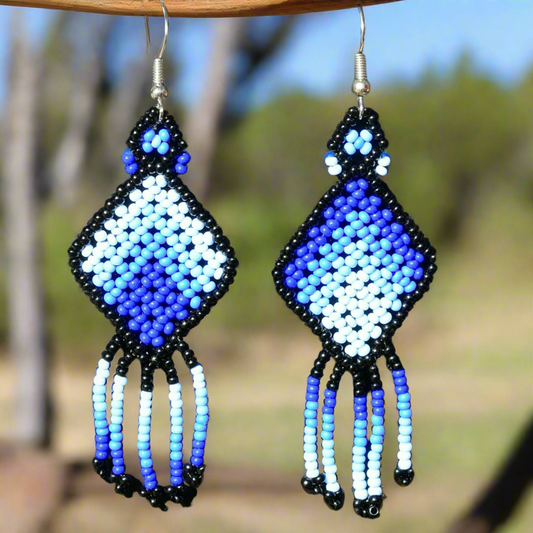 Aretes de Chaquira - TM-0818-17 Beaded Earrings