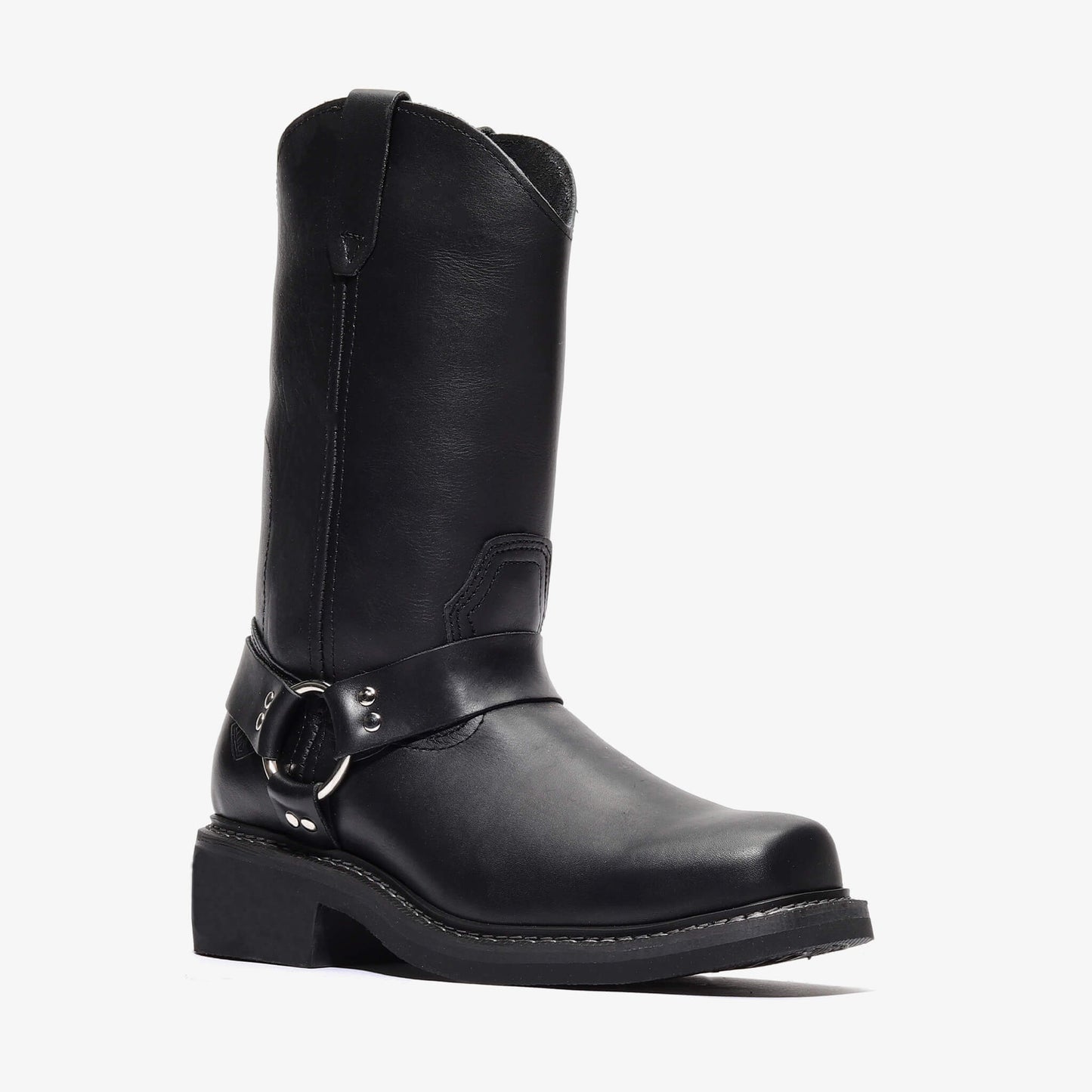 Biker Style Work Boots BA-122 Black Botas de trabajo vaqueras