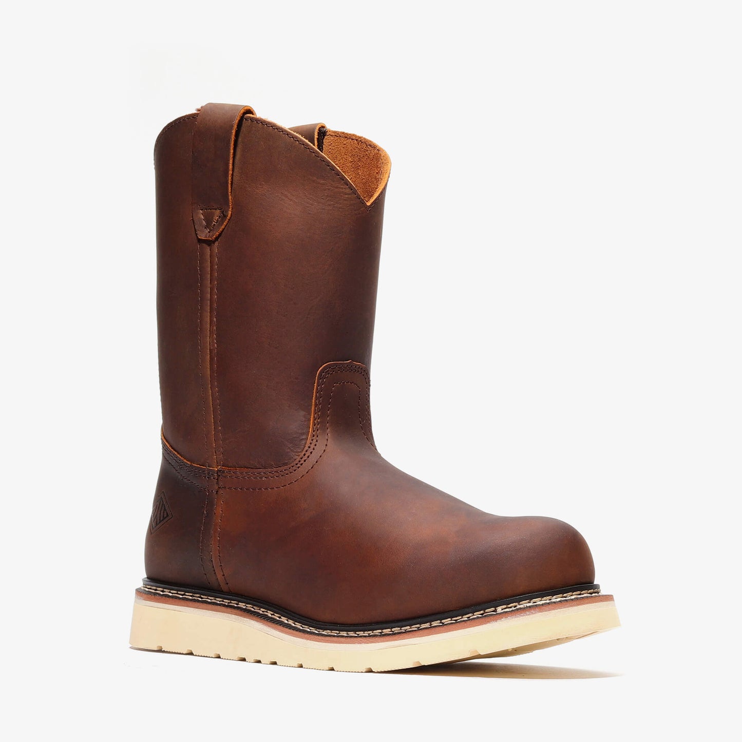 Rancher Work Boots BA-142 Crazy Brown Botas de trabajo vaqueras