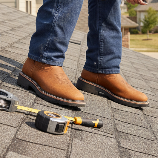 Rancher Work Boots BA-172 Crazy Brown Botas de trabajo vaqueras