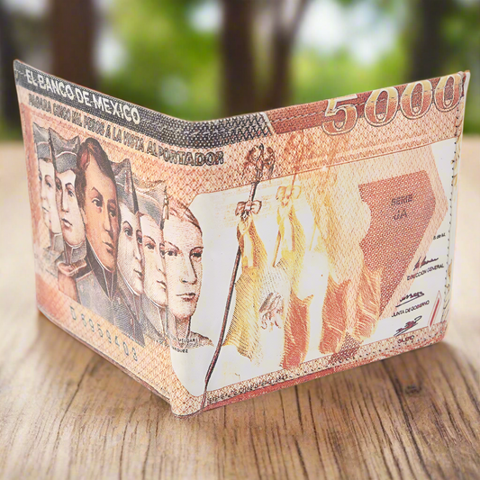 Billetera de Piel - TM-41159 Leather Wallet unfolded