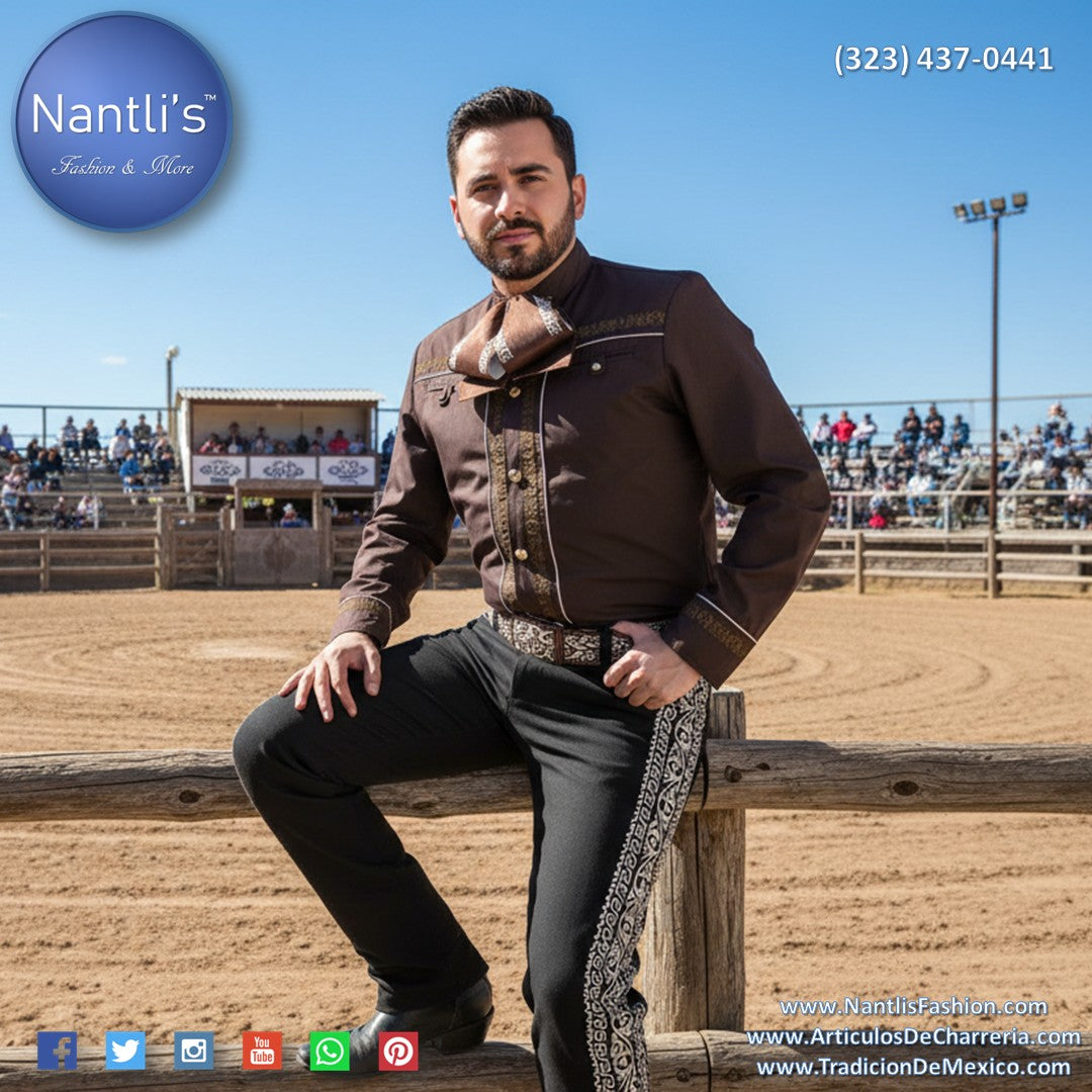 Camisa Charra para Hombre TM-WD0886 - Charro Shirt