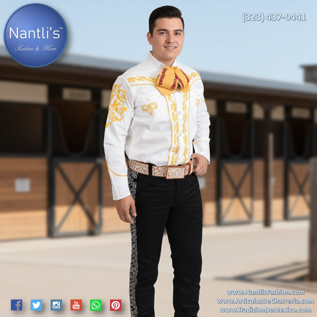 Camisa Charra para Hombre TM-WD0899 - Charro Shirt