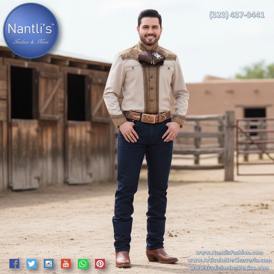 Camisa Charra para Hombre TM-WD0931 - Charro Shirt