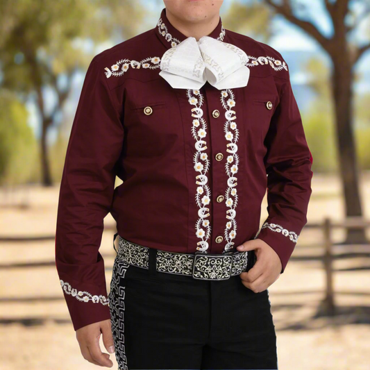 Camisa Charra para Hombre TM-WD0856 - Charro Shirt
