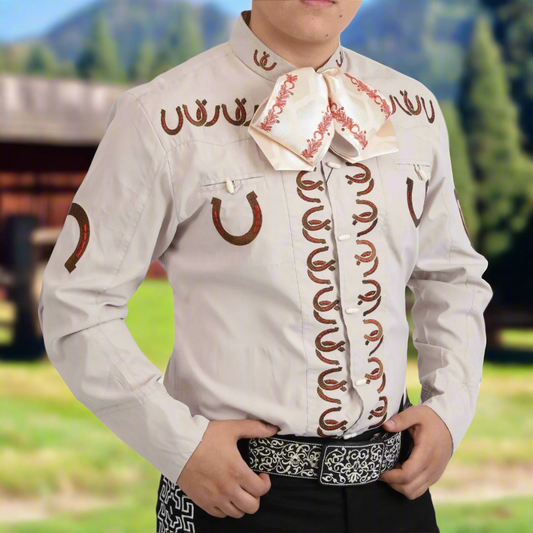 Camisa Charra para Hombre TM-WD0869 - Charro Shirt