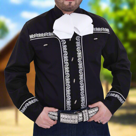 Camisa Charra para Hombre TM-WD0885 - Charro Shirt
