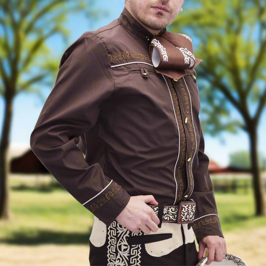 Camisa Charra para Hombre TM-WD0886 - Charro Shirt