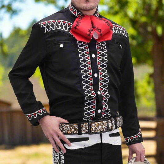 Camisa Charra para Hombre TM-WD0888 - Charro Shirt