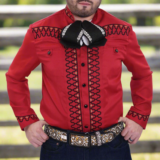 Camisa Charra para Hombre TM-WD0890 - Charro Shirt