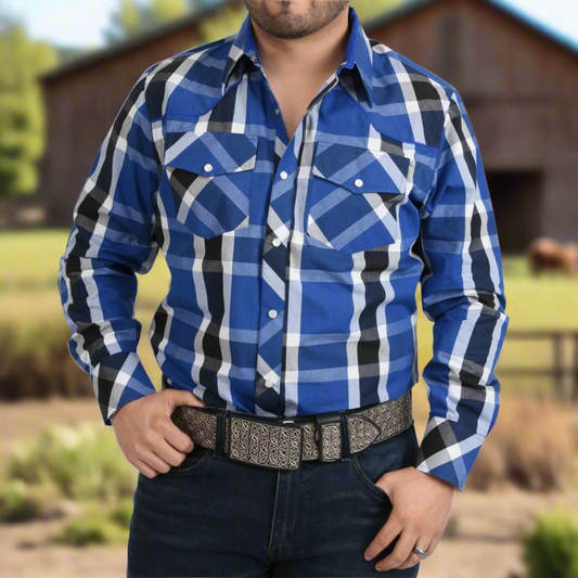 Camisa Vaquera para Hombre TM-WD0936 - Western Shirt