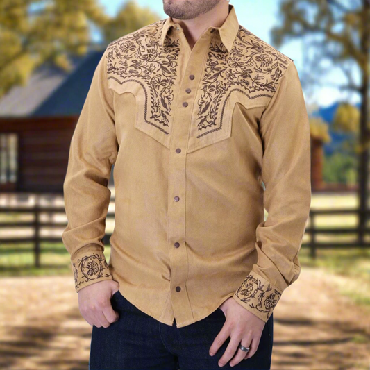 Camisa Vaquera para Hombre TM-WD0954 - Western Shirt