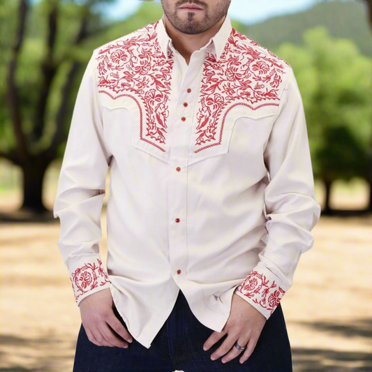 Camisa Vaquera para Hombre TM-WD0958 - Western Shirt
