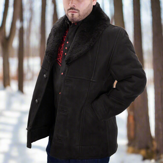 Chamarra de piel para Hombre TM-WD1830 Leather Jacket for Men