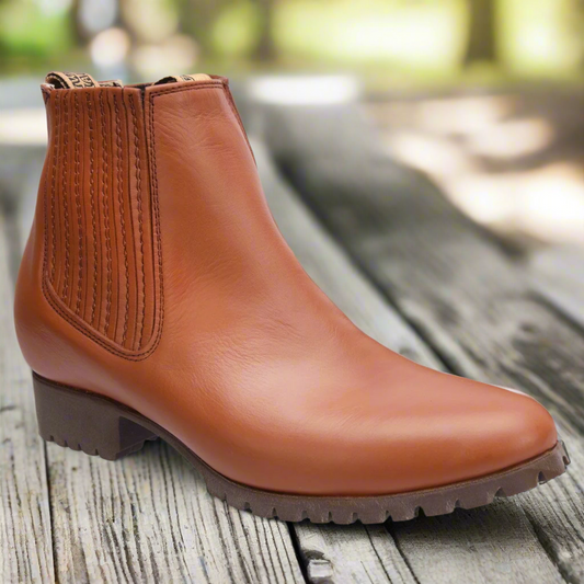 Charro Boots for Men Botines de Charro TM-WD11-0732 Light Brown