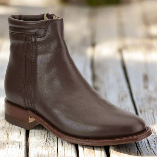 Charro Boots for Men Botines de Charro TM-WD11-0735 Brown