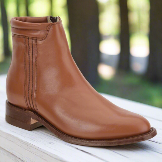 Charro Boots for Men Botines de Charro TM-WD11-0737 Amber