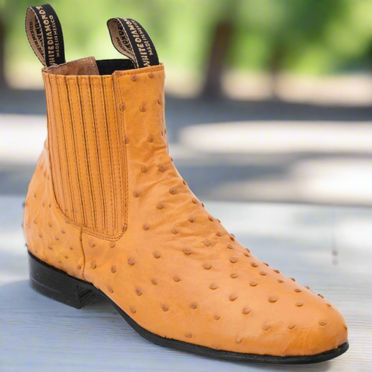 Charro Boots for men Botines de Charro TM-WD11-0712 Butter