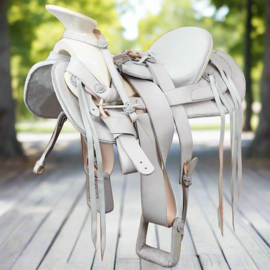 Charro Horse Saddle TM-WD1066 - Silla de Montar para Charros