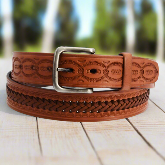 Cinturon de Piel TM-10213 Leather Belt