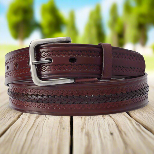 Cinturon de Piel TM-10214 Leather Belt