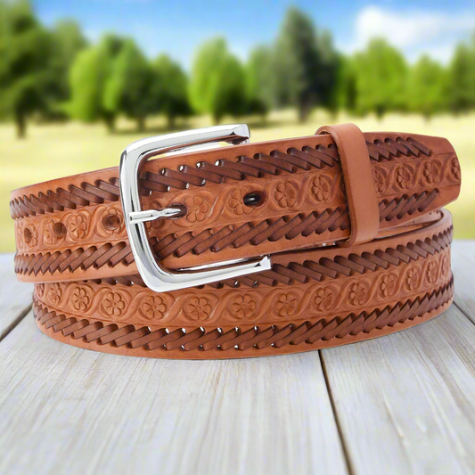 Cinturon de Piel TM-10218 Leather Belt
