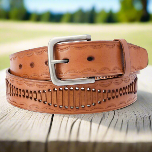 Cinturon de Piel TM-10229 Leather Belt