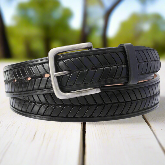 Cinturon de Piel TM-10330 Leather Belt