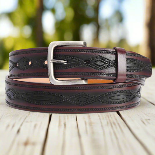 Cinturon de Piel TM-10336 Leather Belt