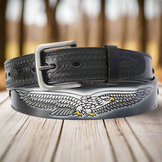 Cinturon de Piel TM-10346 Leather Belt