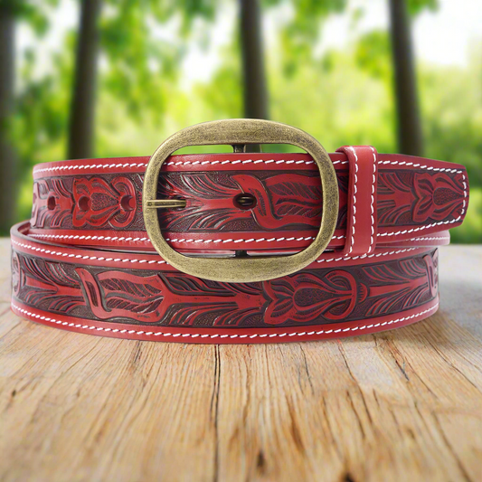 Cinturon de Piel TM-10361 Leather Belt