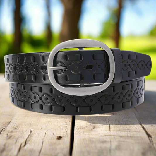 Cinturon de Piel TM-10386 Leather Belt