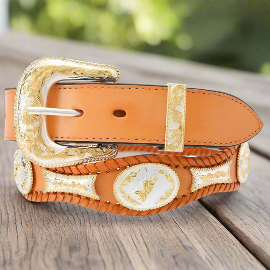 Cinturon de Piel TM-10503 Leather Belt