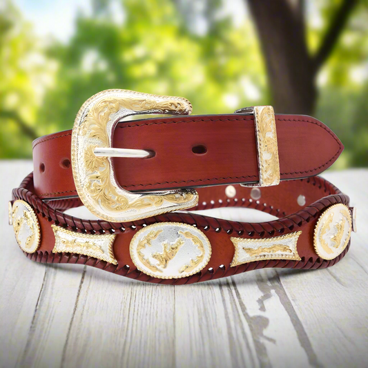 Cinturon de Piel TM-10504 Leather Belt