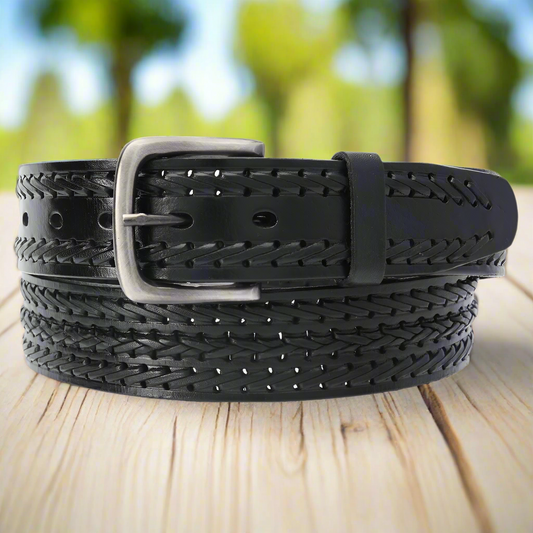 Cinturon de Piel TM-10564 Leather Belt