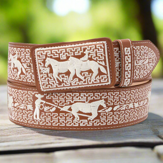 Cinturon de Piel TM-13174 Leather Belt