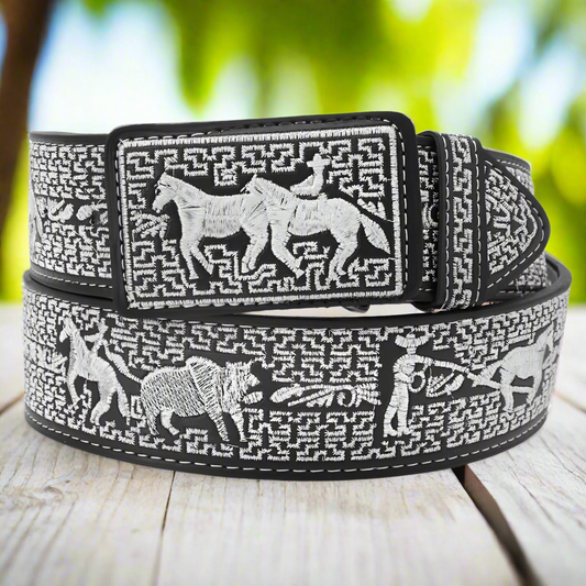 Cinturon de Piel TM-13187 Leather Belt