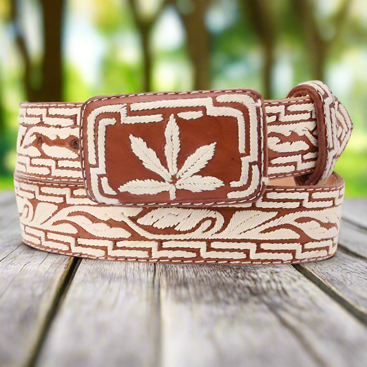 Cinturon de Piel TM-13201 Leather Belt