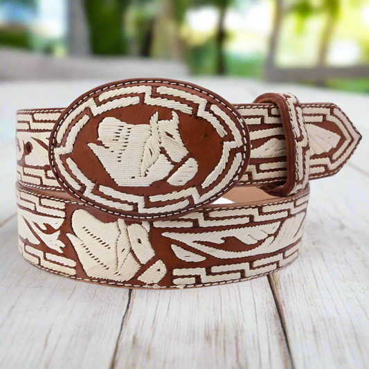 Cinturon de Piel TM-13202 Leather Belt