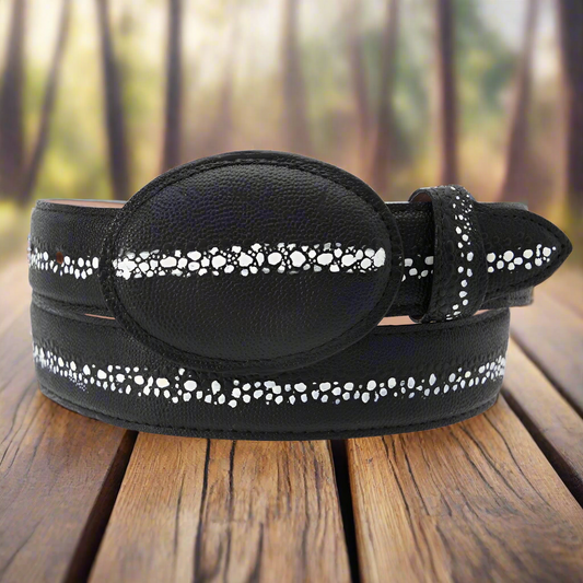 Cinturon de Piel TM-13301 Leather Belt