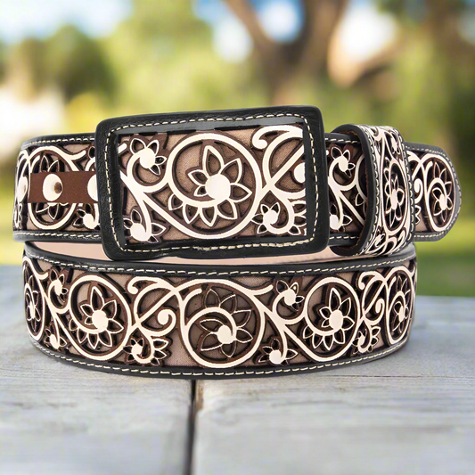 Cinturon de Piel TM-14218 Leather Belt