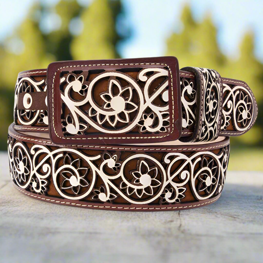 Cinturon de Piel TM-14219 Leather Belt