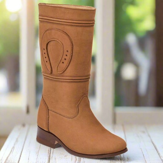 Girls Western Boots Botas vaqueras para ninas TM-WD11-0355K Light Brown