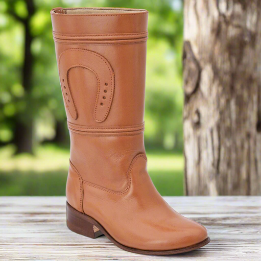 Girls Western Boots Botas vaqueras para ninas TM-WD11-0363K light brown