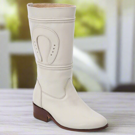 Girls Western Boots Botas vaqueras para ninas TM-WD11-0366K Ivory