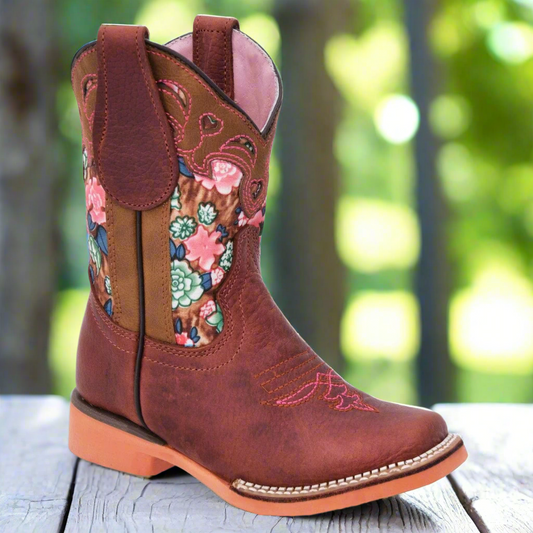 Girls Western Boots Botas vaqueras para ninas TM-WD11-0393K Chedron