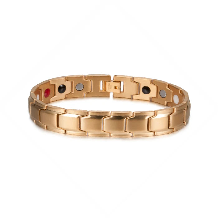 Men's Bracelet Pulsera para hombres Bracelet Male Chain Steel Magnetic Bracelet Benefits Wrist Band Magnetic Bracelets Men Women