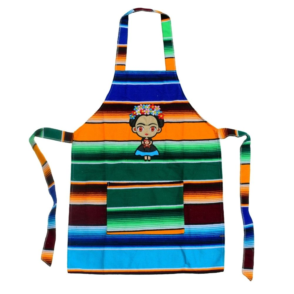 Mexican Apron Mandil Mexicano TM-LM74522 Frida Kahlo