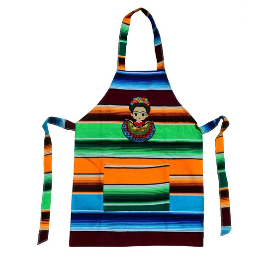 Mexican Apron Mandil Mexicano TM-LM74523 Frida Kahlo